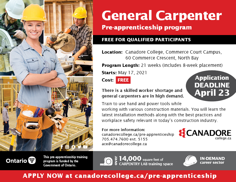 General Carpentry Pre Apprenticeship